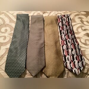 4 Men’s Stafford Executive Men’s Ties